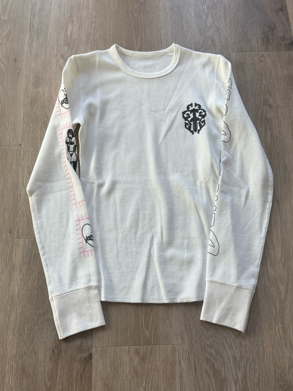 Chrome hearts womens thermal shirt